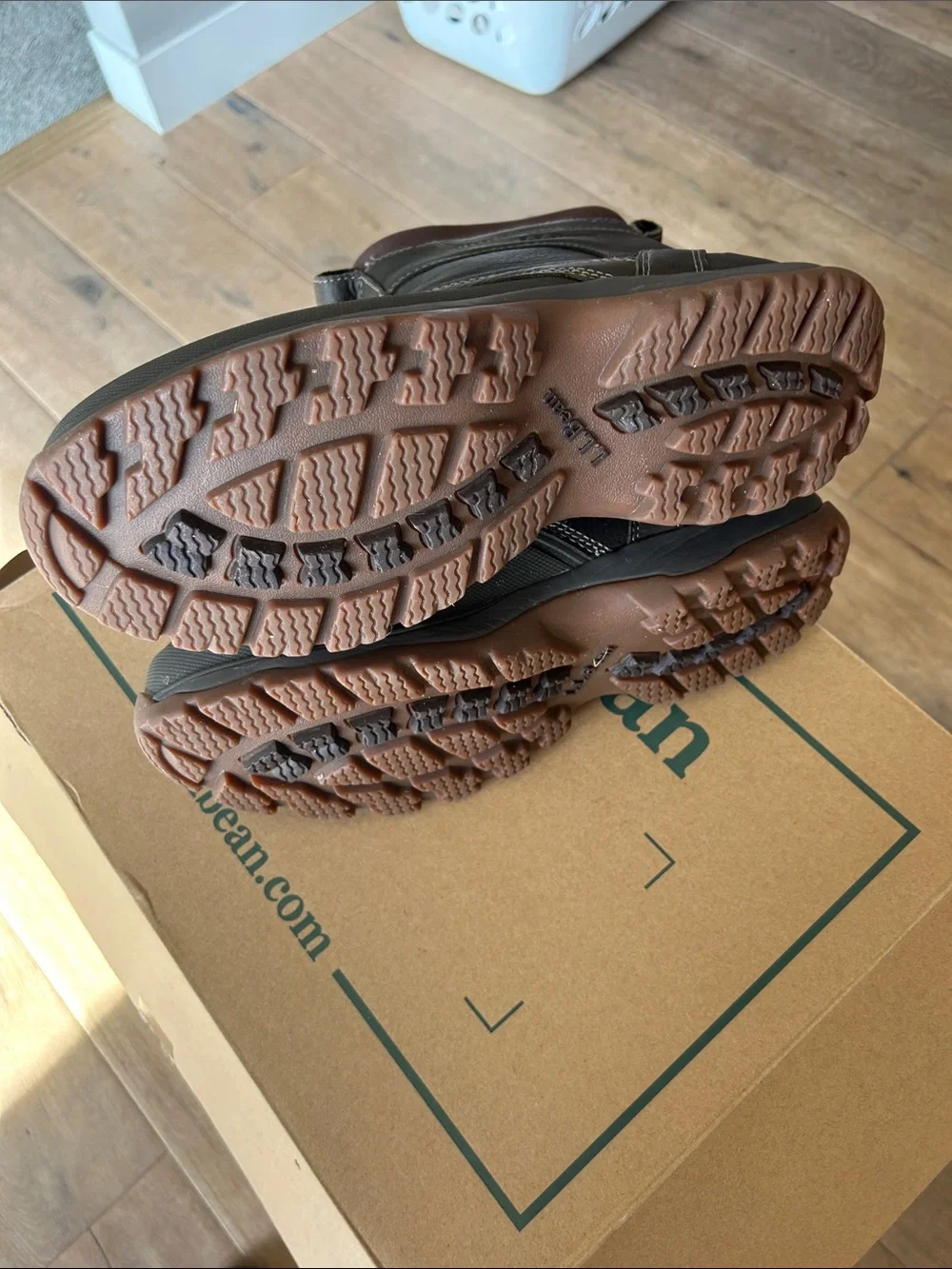 L.L. Bean Brown Waterproof Boots